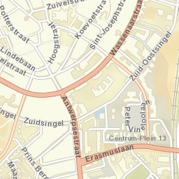 Bergen op Zoom Street Map