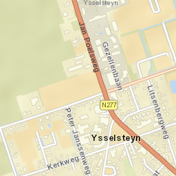 Ysselsteyn Street Map