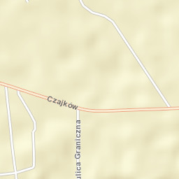 Czajków Street Map