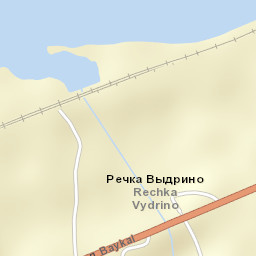 Rechka-Vydrino Street Map