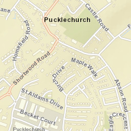 Pucklechurch Street Map
