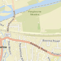 Pangbourne Street Map