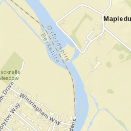 2 Almshouses, Mapledurham Village, Reading, Oxfordshire  Street Map