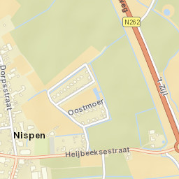 Nispen Street Map