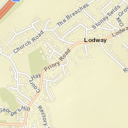 Easton-in-Gordano Street Map