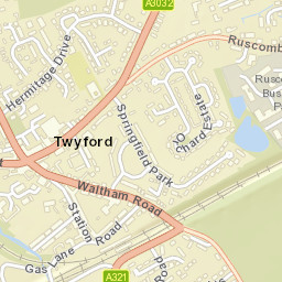 Twyford Street Map