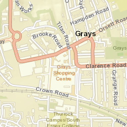 Grays Street Map