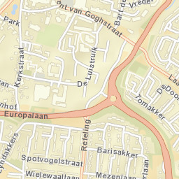 Nuenen Street Map