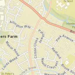 1 Redland, Chippenham, Wiltshire SN14, UK Street Map