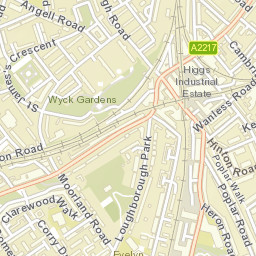 Brixton Street Map