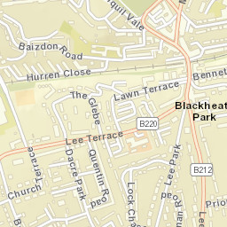 Blackheath Street Map