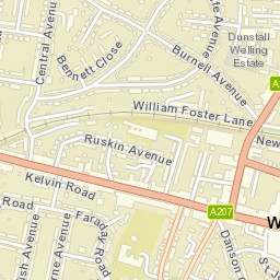 Welling Street Map