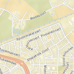 Schutsboom Street Map