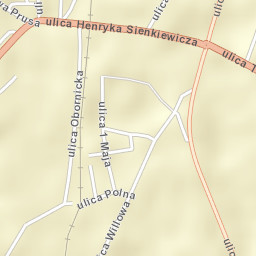 Żmigród Street Map