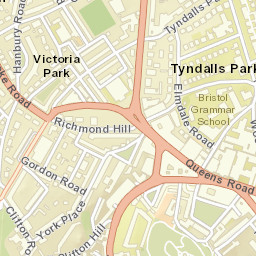 2 Park Street, Bristol, City of Bristol BS1 Street Map