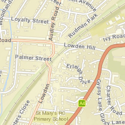Chippenham Street Map
