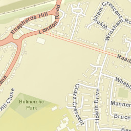 106 Howth Drive, Woodley, Reading, Wokingham Street Map