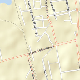 Lubartów Street Map