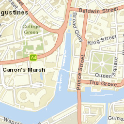 City of Bristol Street Map
