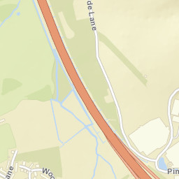 M4, Reading, West Berkshire RG7, UK Street Map