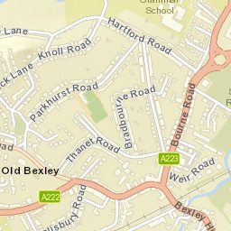 Bexley Street Map