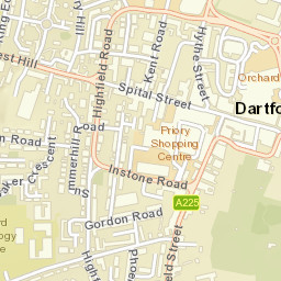 Dartford Street Map