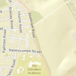 Swanscombe Street Map