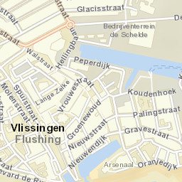 Vlissingen Street Map