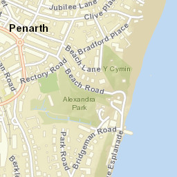 Penarth Street Map