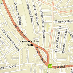 Brislington, Bristol, BS4 5AW, UK Street Map