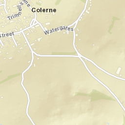Colerne Street Map