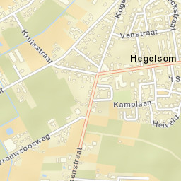 Hegelsom Street Map