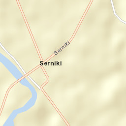 Serniki Street Map