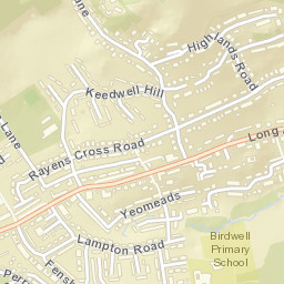 Long Ashton Street Map