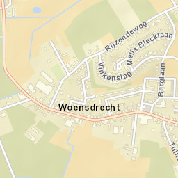 Woensdrecht Street Map