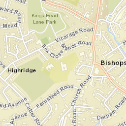 Bishopsworth Street Map