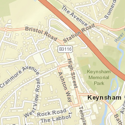 Keynsham Street Map