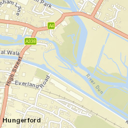 Hungerford Street Map