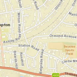 Hampton Street Map