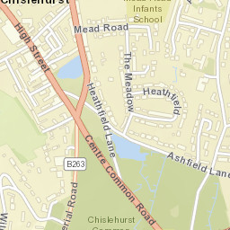 Chislehurst Street Map