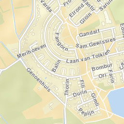 Genoenhuis Street Map