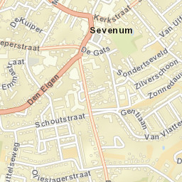 Sevenum Street Map