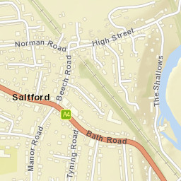 Saltford Street Map