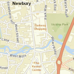 Newbury Street Map