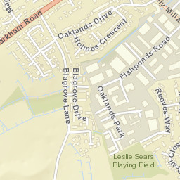 221 Barkham Rd, Wokingham RG41, UK Street Map
