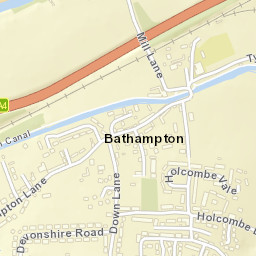 High Street, Bathampton, Bath and North East Somerset Street Map