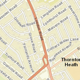892 London Rd, Thornton Heath, Greater London CR7, UK Street Map