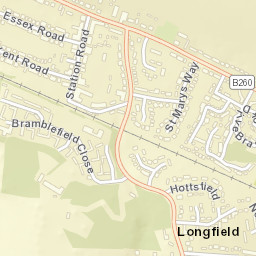 Longfield Street Map