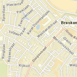 Breskens Street Map