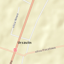 Urszulin Street Map